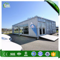 Customized prefab car showroom container and exhibition hall